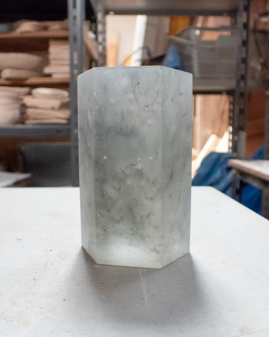 PILLAR オブジェ｜層状構造｜ディテール