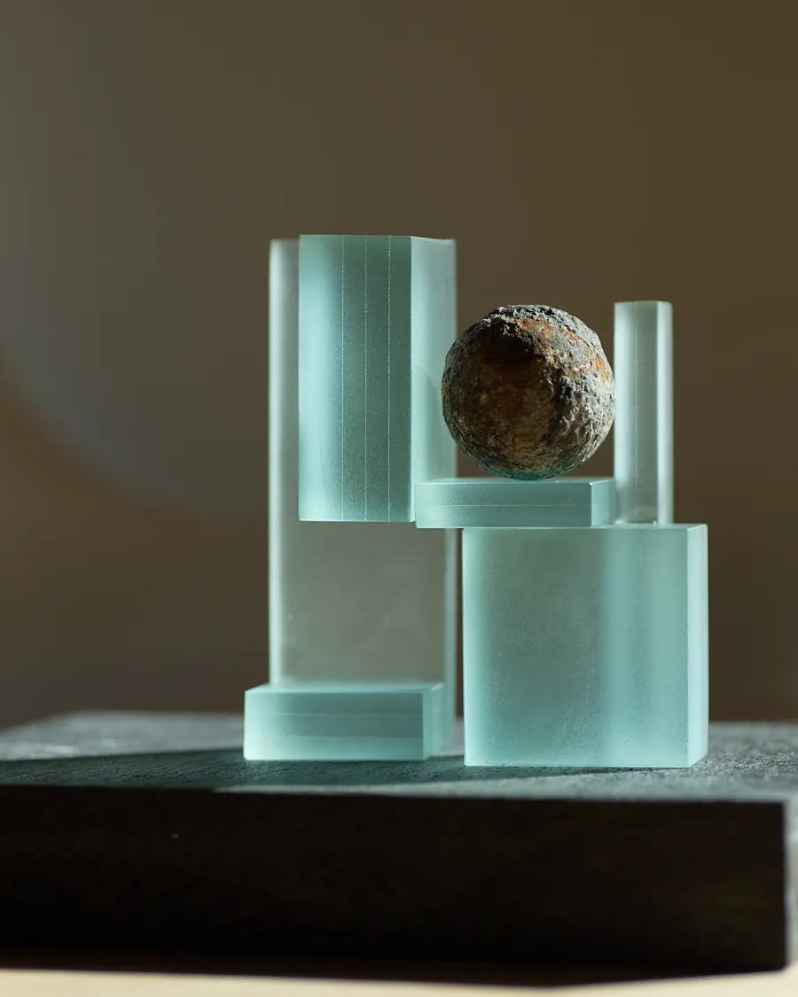 WRIGHT オブジェ｜置き方のバリエーション｜横置き（シルエット）