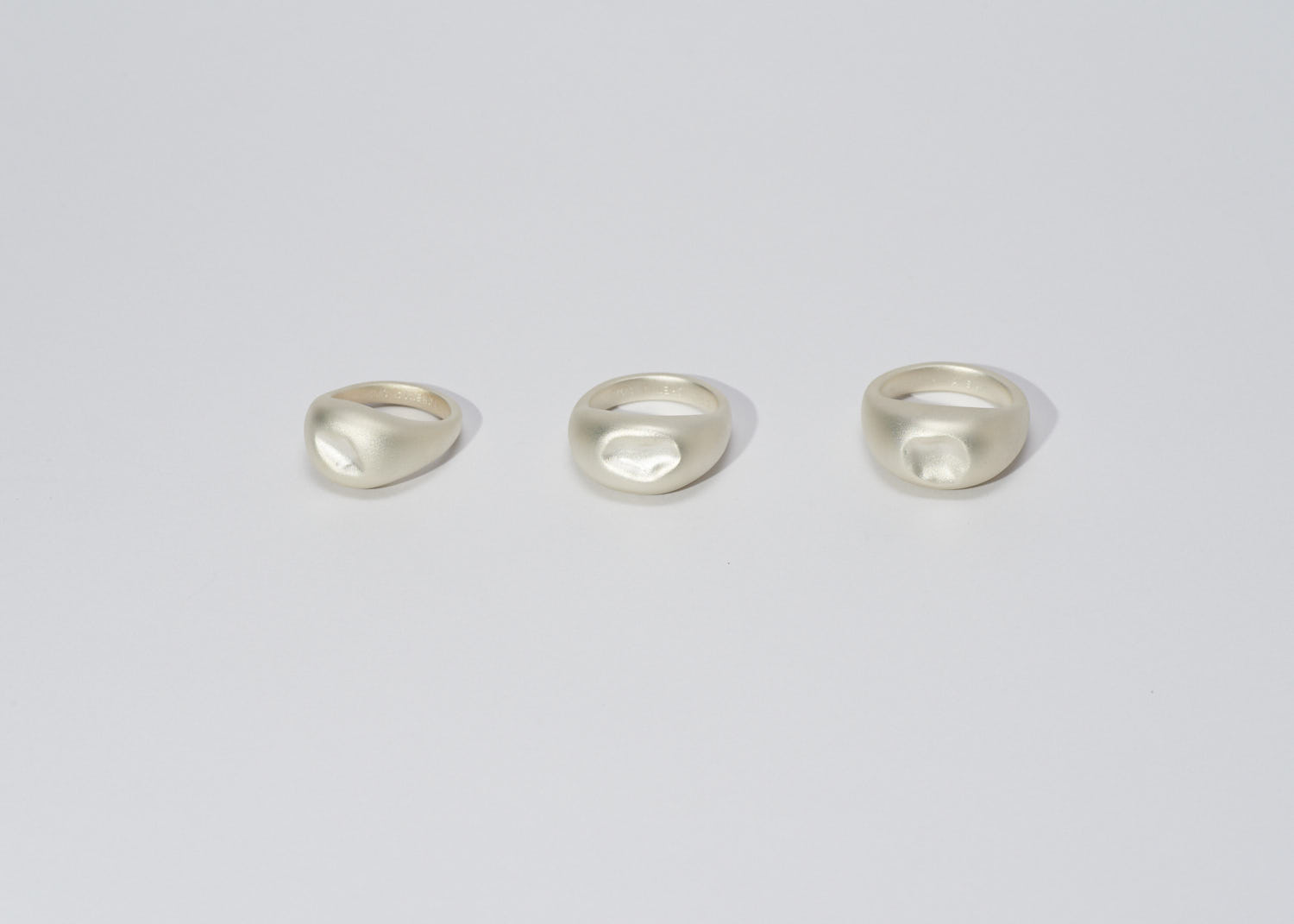 DENT リング｜凹みの痕跡｜ディテール